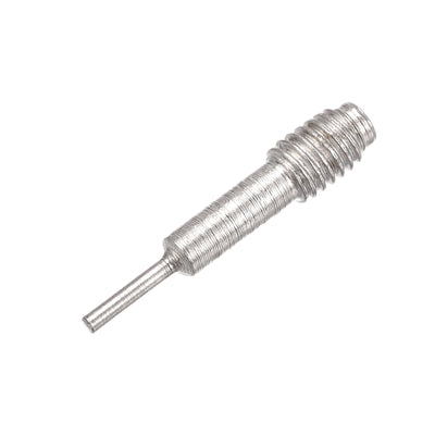 Harfington 20pcs Replace Pins for Watch Band Pin Punch Tool 0.8mm Dia Metal Link Pin Remover Punch Pins M3x0.5 Threads