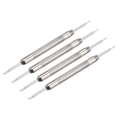 Harfington Watch Spring Bar Tool 1mm Pin Dia Watch Spring Link Pin Removal Tool for Watch Repair 4 Pcs
