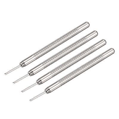 Harfington Watch Spring Bar Tool 1.4mm "V" End Watch Spring Link Pin Removal Tool for Watch Repair 4 Pcs