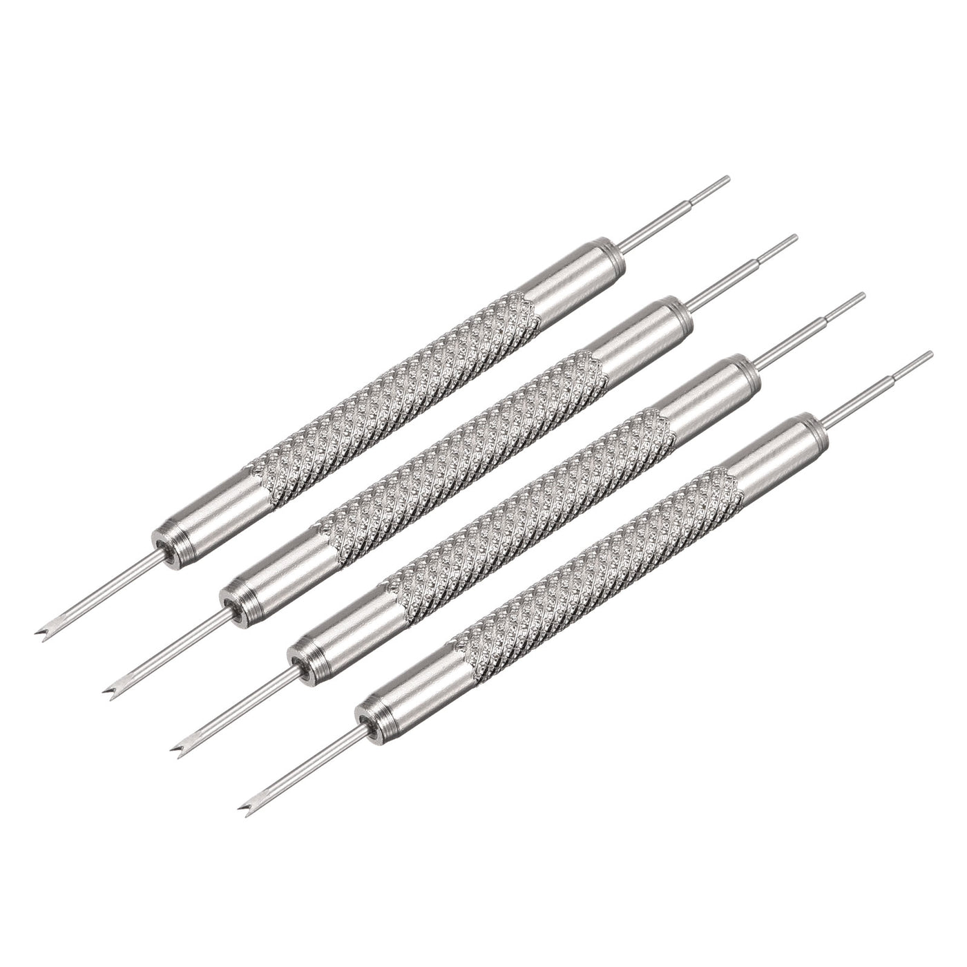 Harfington Watch Spring Bar Tool 0.8mm Pin Dia Watch Spring Link Pin Removal Tool for Watch Repair 4 Pcs