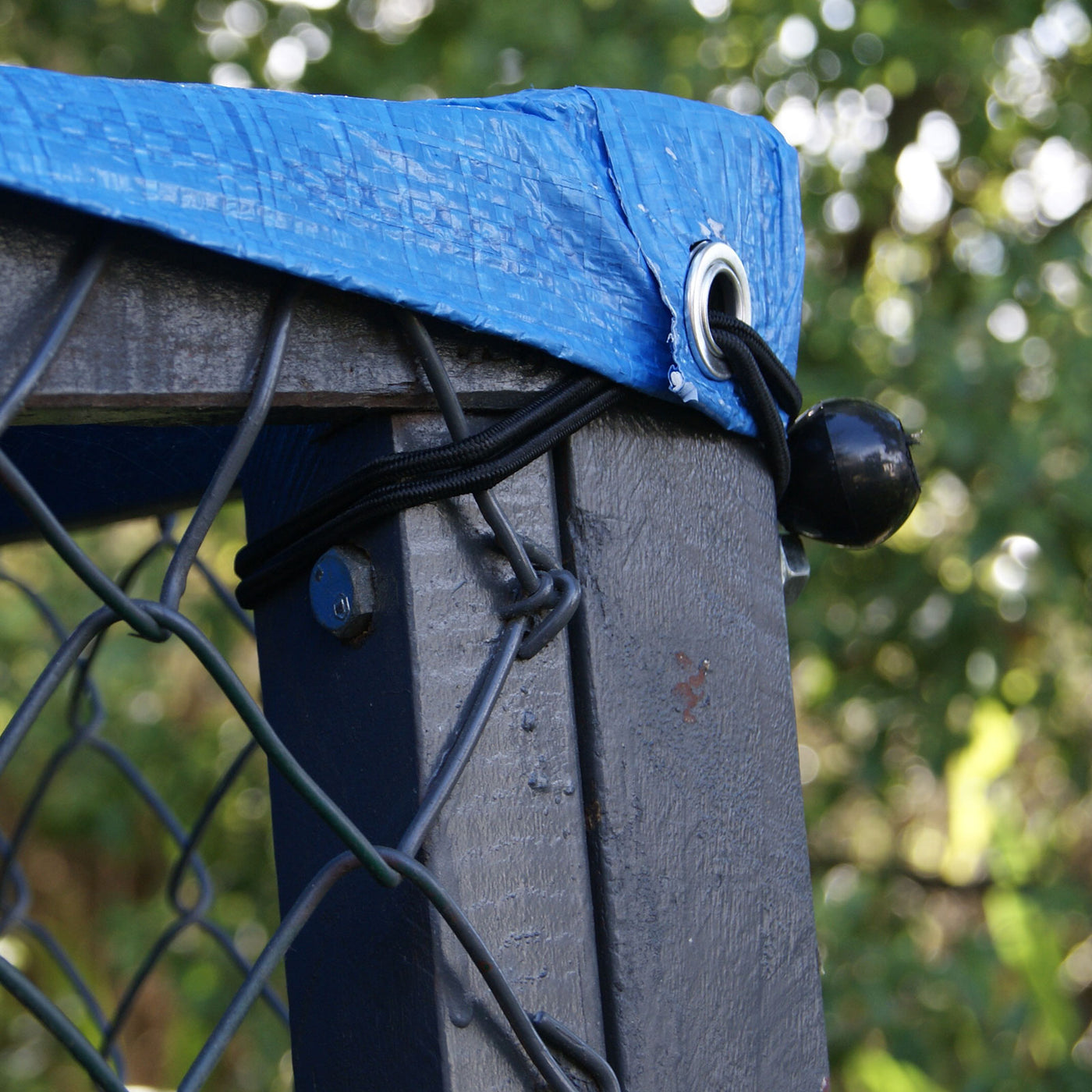 Harfington Ball Cords Elastic String, 250mm/10 Inch Ropes Tie Down Tarp Straps for Camping Canopy Tent Cargo, White Pack of 25