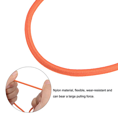 Harfington Ball Cords Elastic String, Rope Tie Down Tarp Straps for Camping Canopy Tent Cargo