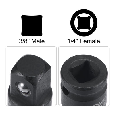 Harfington 6-Point Impact Shallow Socket with Adapter