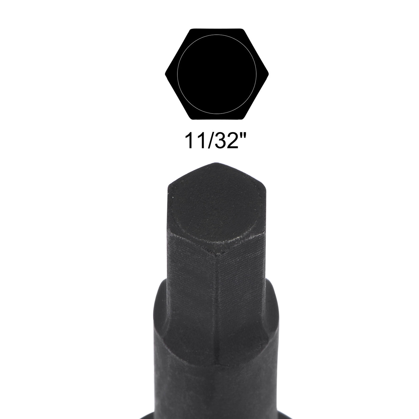 Harfington Impact Hex Bit Socket Square Drive CR-MO SAE Sizes
