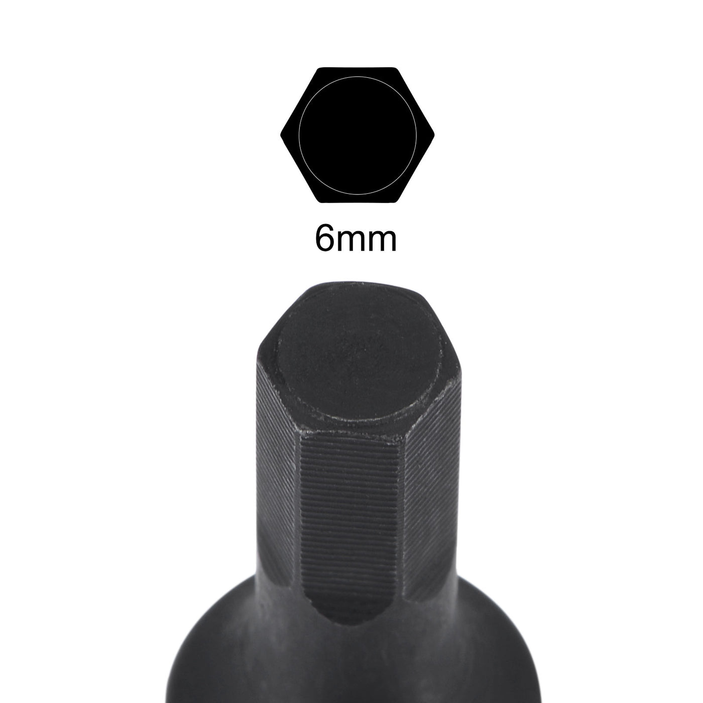 Harfington Impact Hex Bit Socket, Square Drive CR-MO Metric Sizes