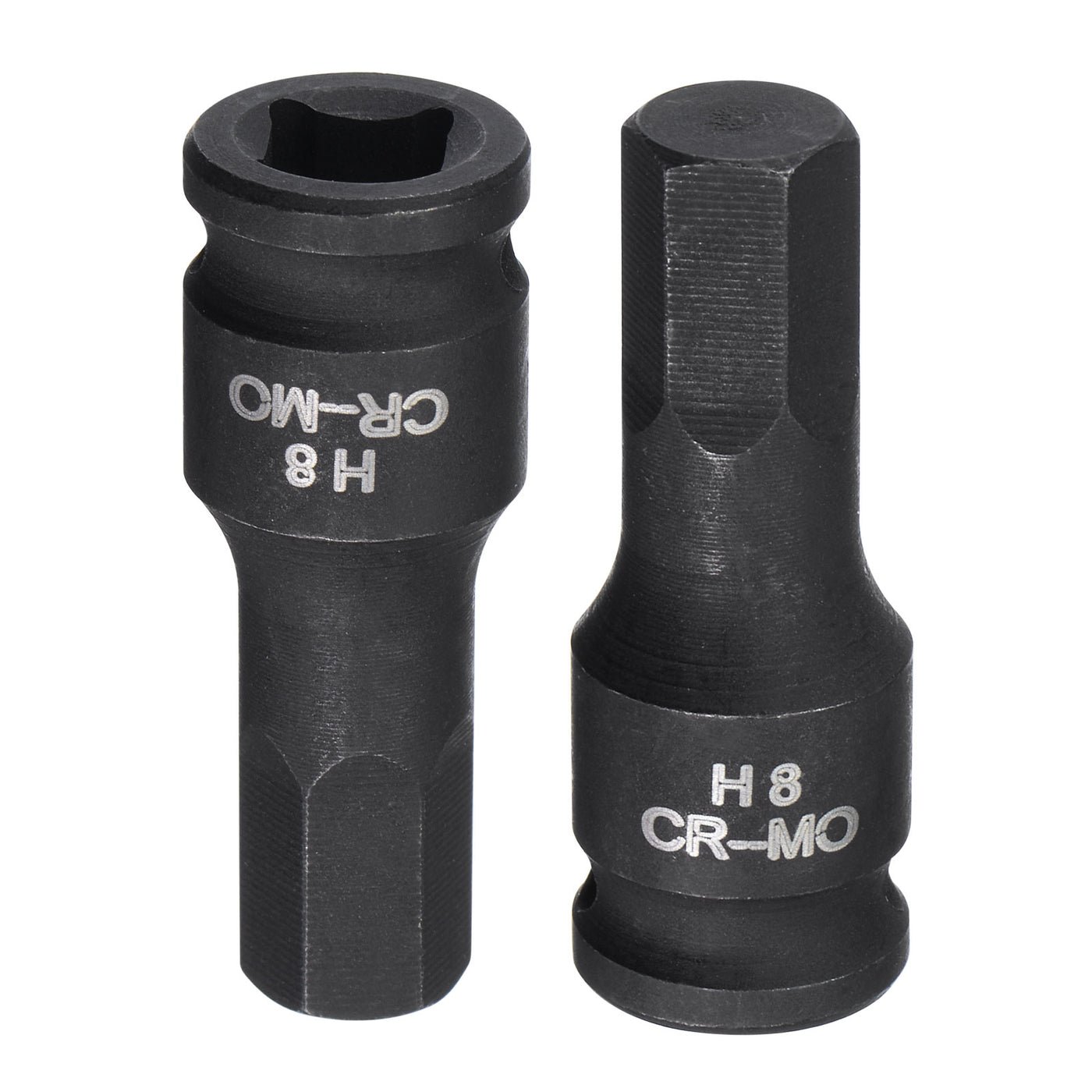 Harfington Impact Hex Bit Socket, Square Drive CR-MO Metric Sizes
