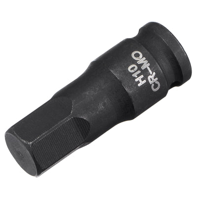 Harfington Impact Hex Bit Socket, Square Drive CR-MO Metric Sizes
