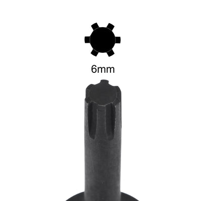 Harfington Impact Ribe Bit Socket, Square Drive CR-MO Metric Sizes