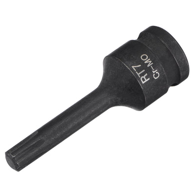 Harfington Impact Ribe Bit Socket, Square Drive CR-MO Metric Sizes