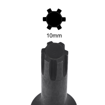 Harfington Impact Ribe Bit Socket, Square Drive CR-MO Metric Sizes