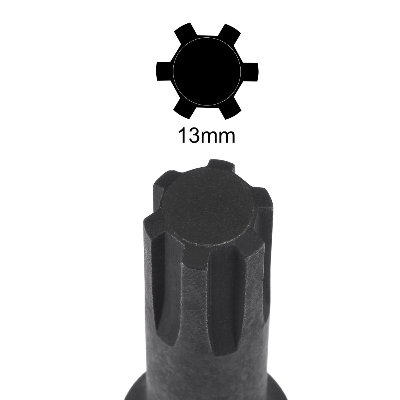 Harfington Impact Ribe Bit Socket, Square Drive CR-MO Metric Sizes