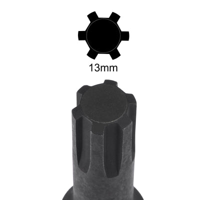 Harfington Impact Ribe Bit Socket, Square Drive CR-MO Metric Sizes
