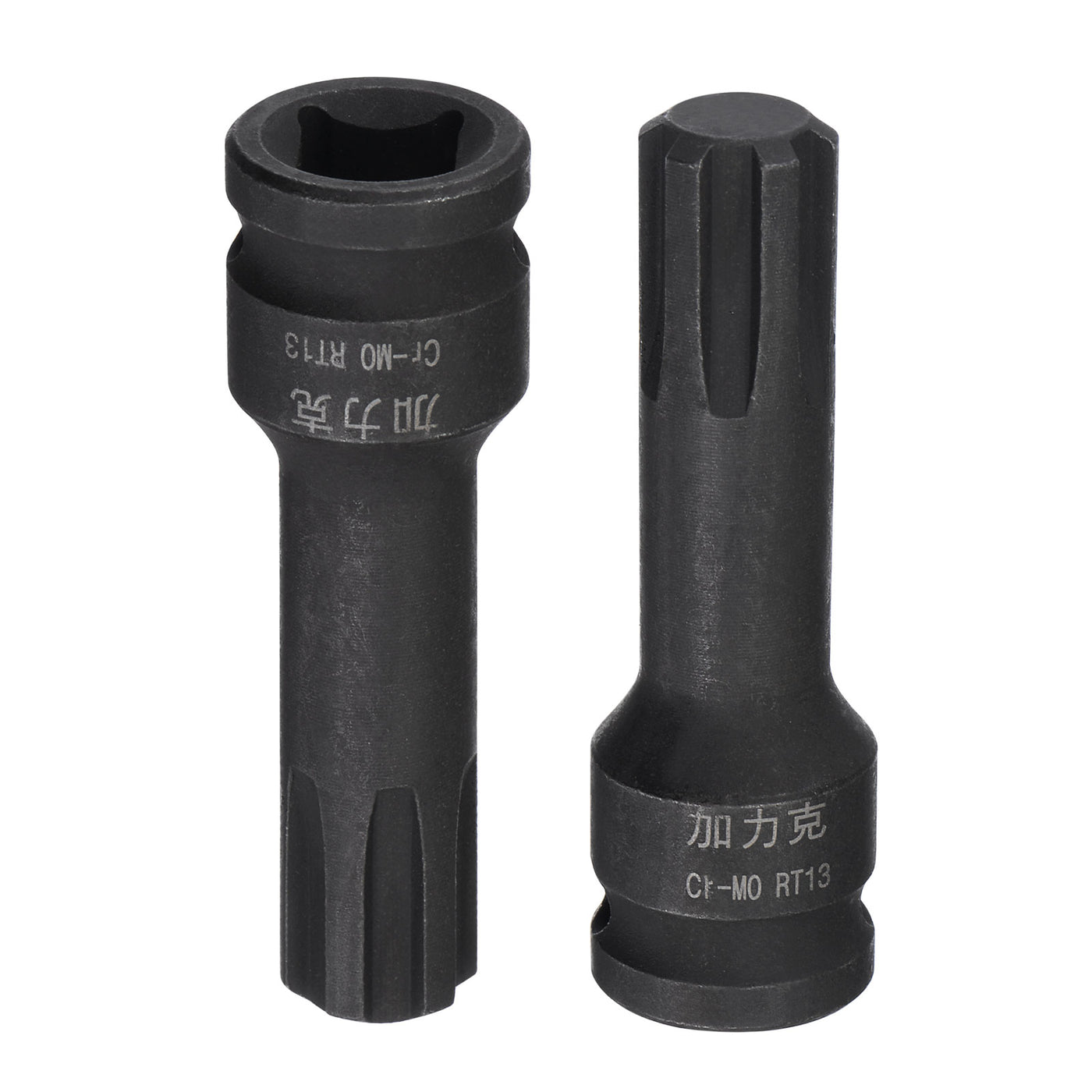 Harfington Impact Ribe Bit Socket, Square Drive CR-MO Metric Sizes
