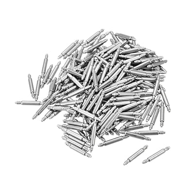 Harfington 200pcs Watch Band Link Pin 1.5mm Dia Spring Bar Pins for 9mm Watch Band Strap