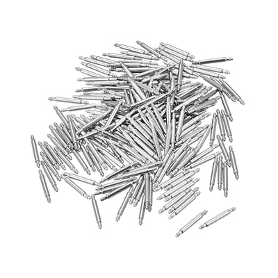 Harfington 200pcs Watch Band Link Pin 1.5mm Dia Spring Bar Pins for 11mm Watch Band Strap