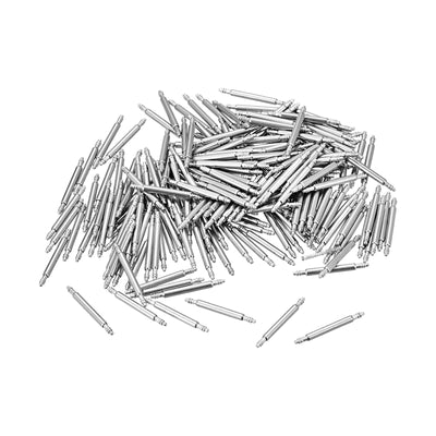 Harfington 200pcs Watch Band Link Pin 1.5mm Dia Spring Bar Pins for 13mm Watch Band Strap