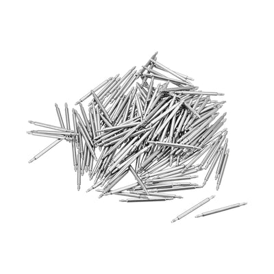 Harfington 200pcs Watch Band Link Pin 1.5mm Dia Spring Bar Pins for 18mm Watch Band Strap