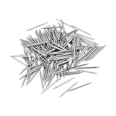 Harfington 200pcs Watch Band Link Pin 1.5mm Dia Spring Bar Pins for 20mm Watch Band Strap