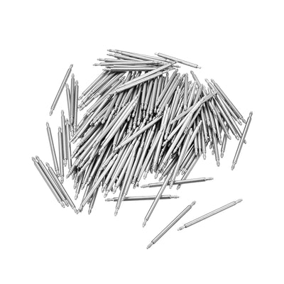 Harfington 200pcs Watch Band Link Pin 1.5mm Dia Spring Bar Pins for 23mm Watch Band Strap