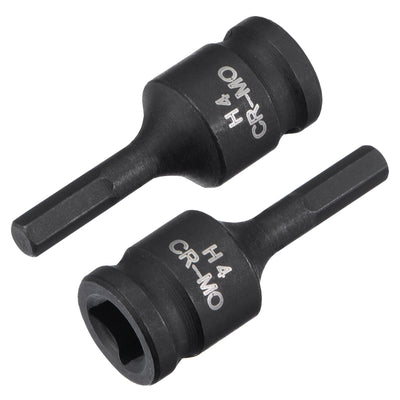 Harfington Impact Hex Bit Socket, CR-MO Metric Sizes
