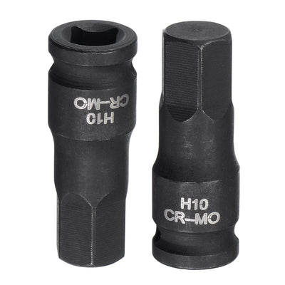 Harfington Impact Hex Bit Socket, CR-MO Metric Sizes