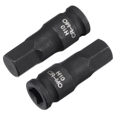 Harfington Impact Hex Bit Socket, CR-MO Metric Sizes