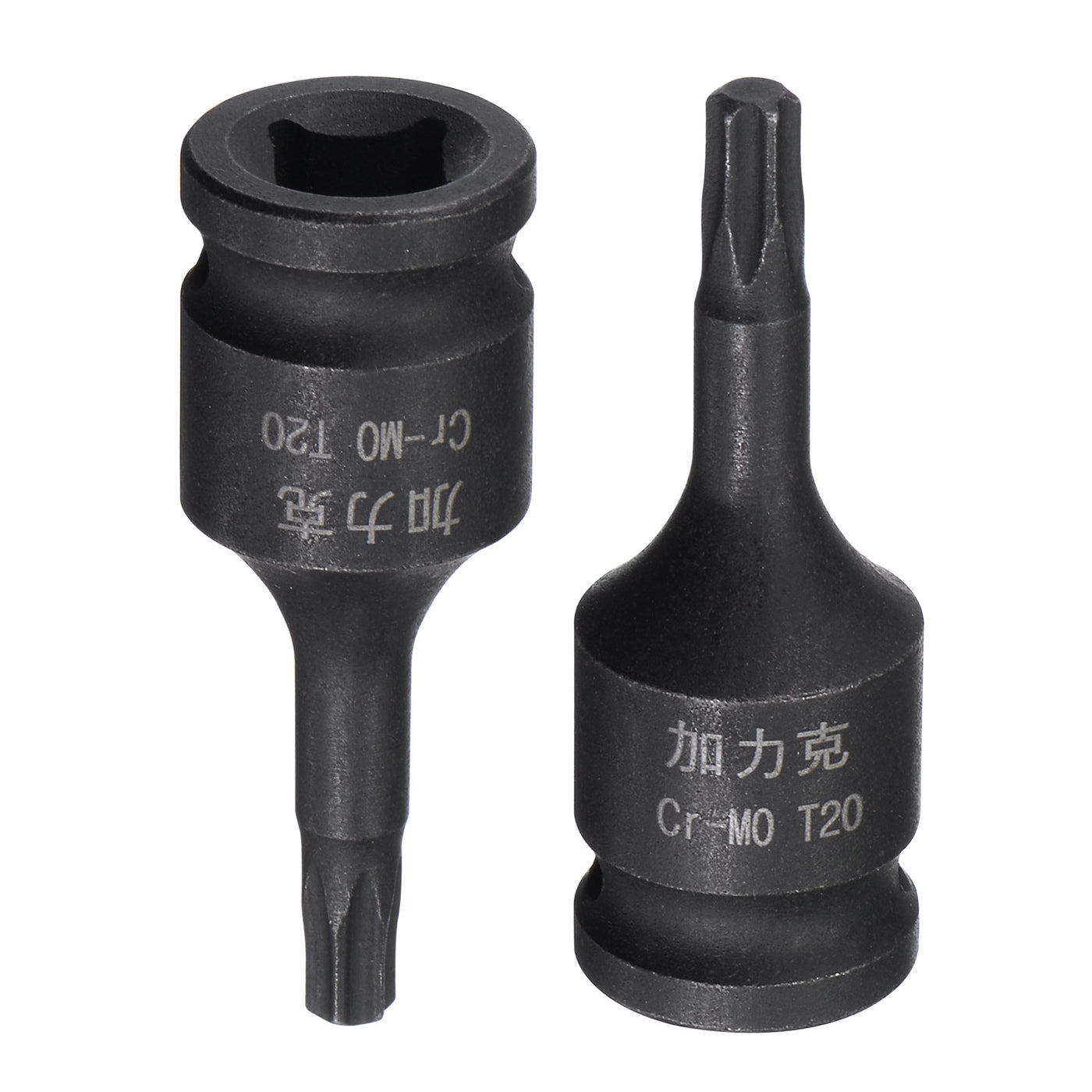 Harfington Impact Torx Bit Socket, Square Drive CR-MO Metric Sizes