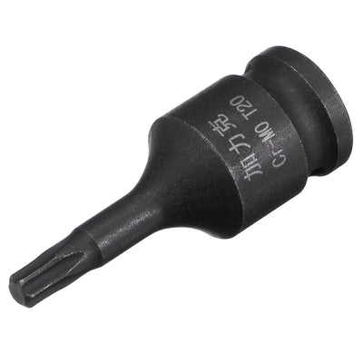 Harfington Impact Torx Bit Socket, Square Drive CR-MO Metric Sizes