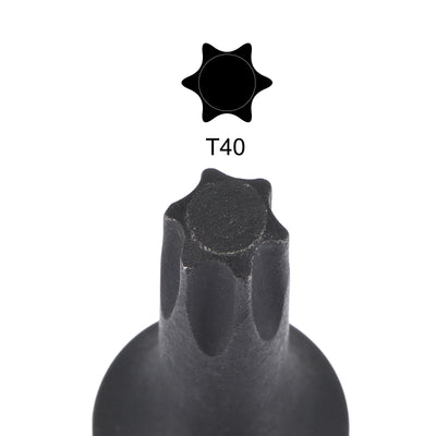Harfington Impact Torx Bit Socket, Square Drive CR-MO Metric Sizes