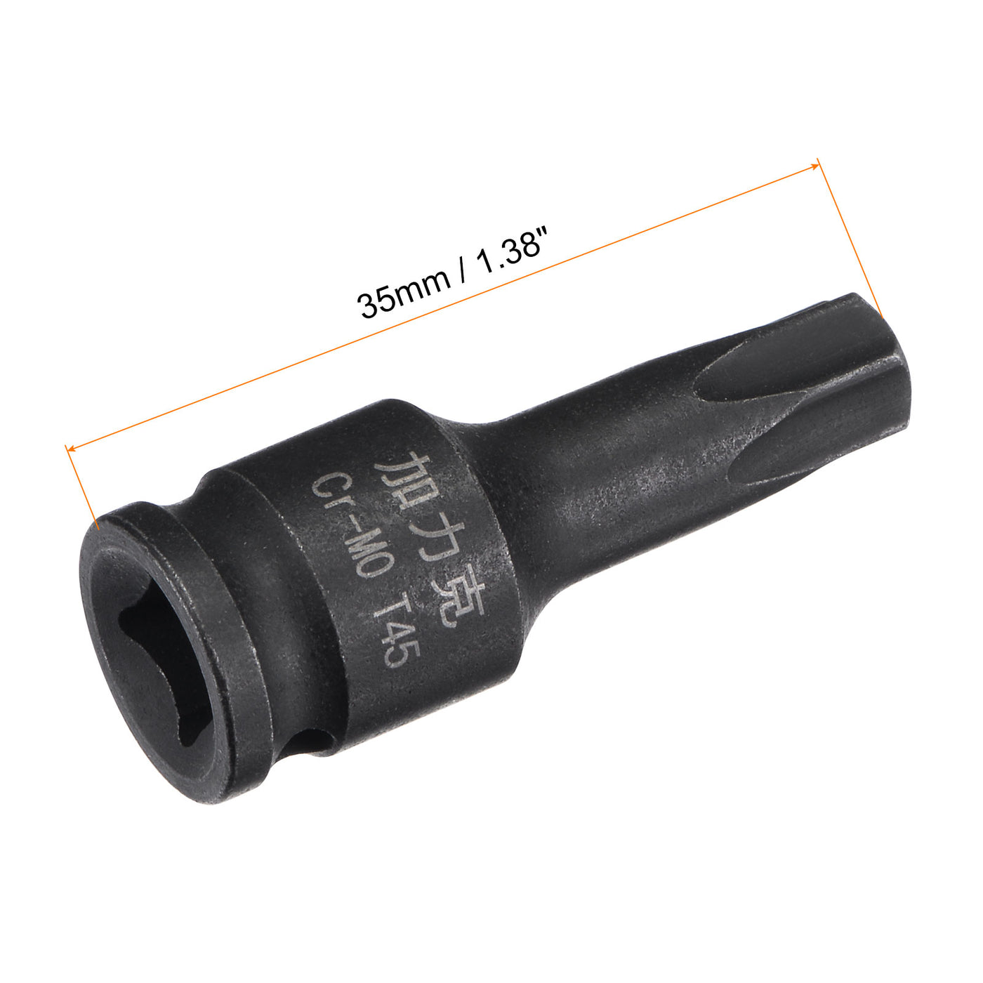Harfington Impact Torx Bit Socket, Square Drive CR-MO Metric Sizes