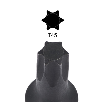 Harfington Impact Torx Bit Socket, Square Drive CR-MO Metric Sizes