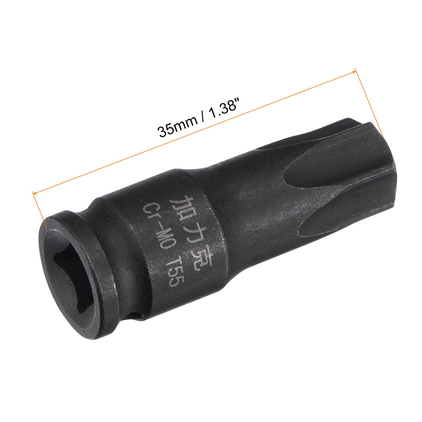 Harfington Impact Torx Bit Socket, Square Drive CR-MO Metric Sizes