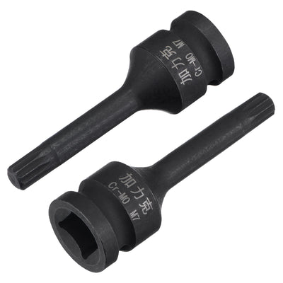 Harfington Impact Spline Bit Socket, CR-MO Metric Sizes