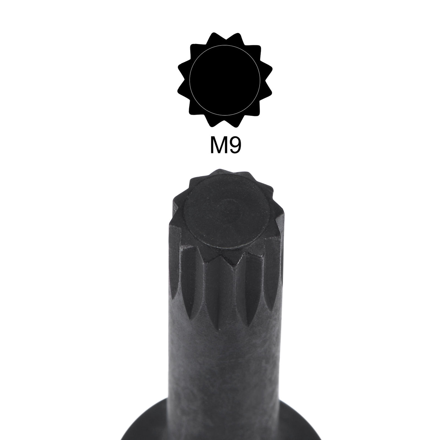 Harfington Impact Spline Bit Socket, CR-MO Metric Sizes