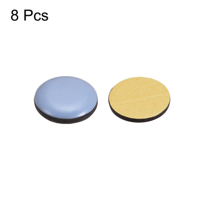 Harfington Round PTFE Furniture Sliders, Adhesive Self Stick for Tabletop