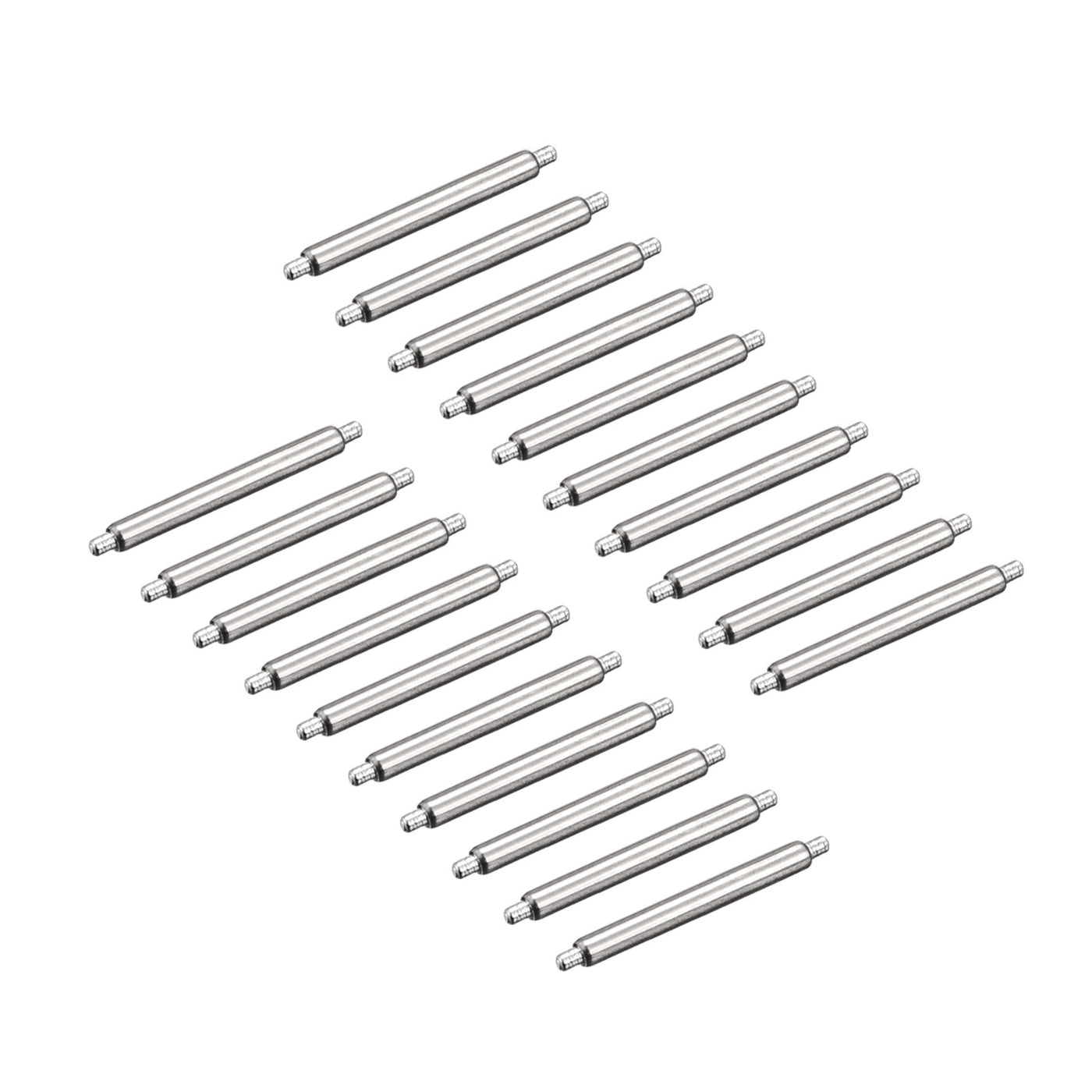 Harfington 20pcs Watch Band Pin 13mm Stainless Steel Spring Bar Pins 1.5mm Dia.