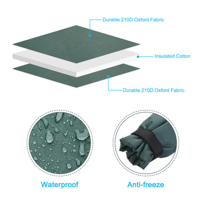 Harfington Water Faucet Cover Oxford Fabric Socks Protector for Winter Freeze Protection