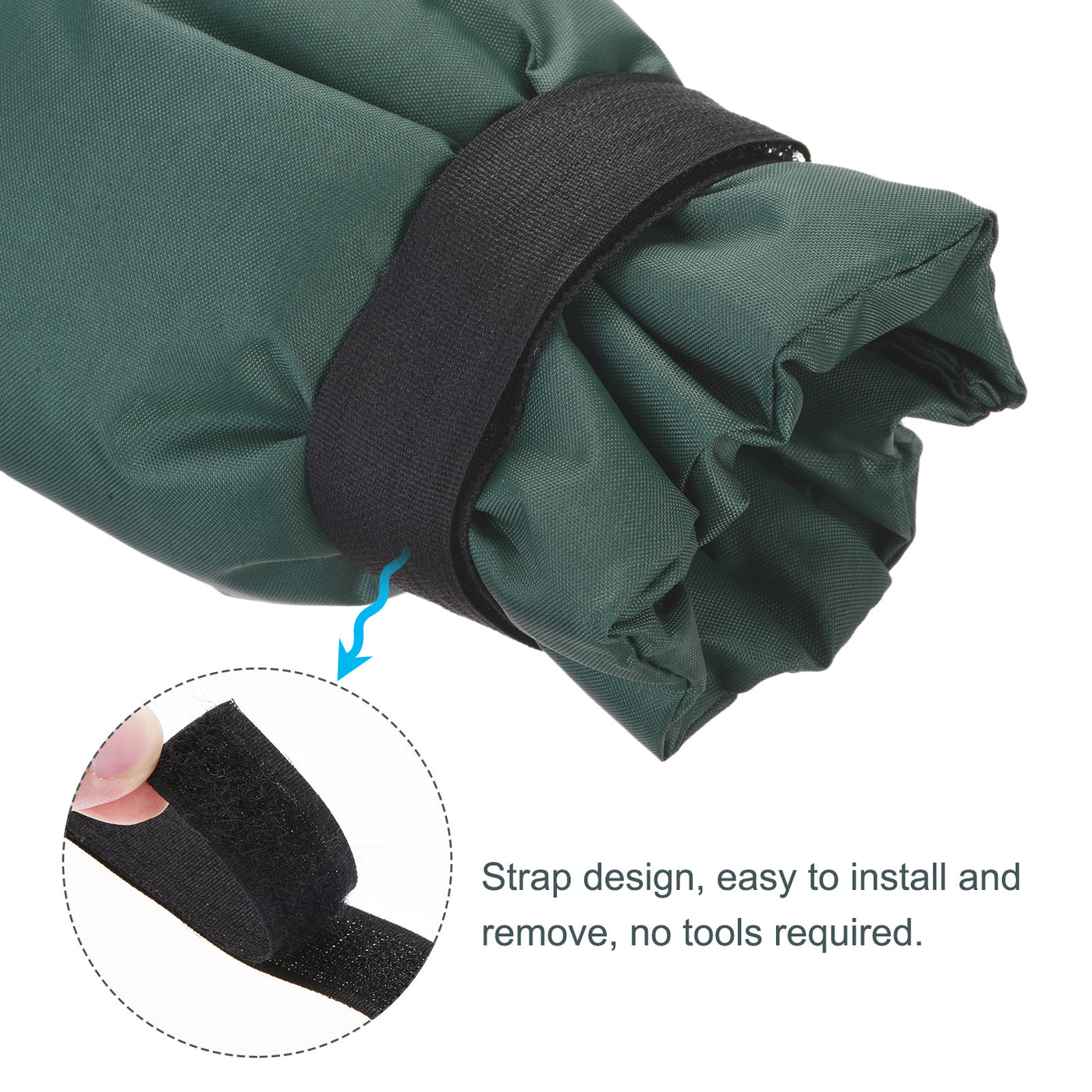 Harfington Water Faucet Cover Oxford Fabric Socks Protector for Winter Freeze Protection