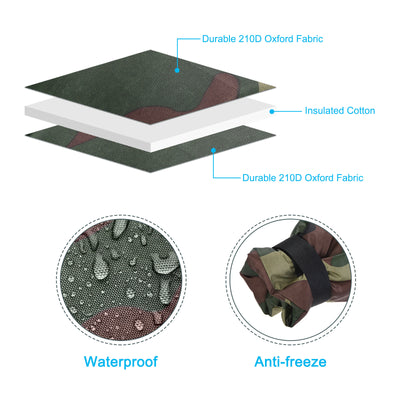 Harfington Water Faucet Cover Oxford Fabric Socks Protector for Winter Freeze Protection