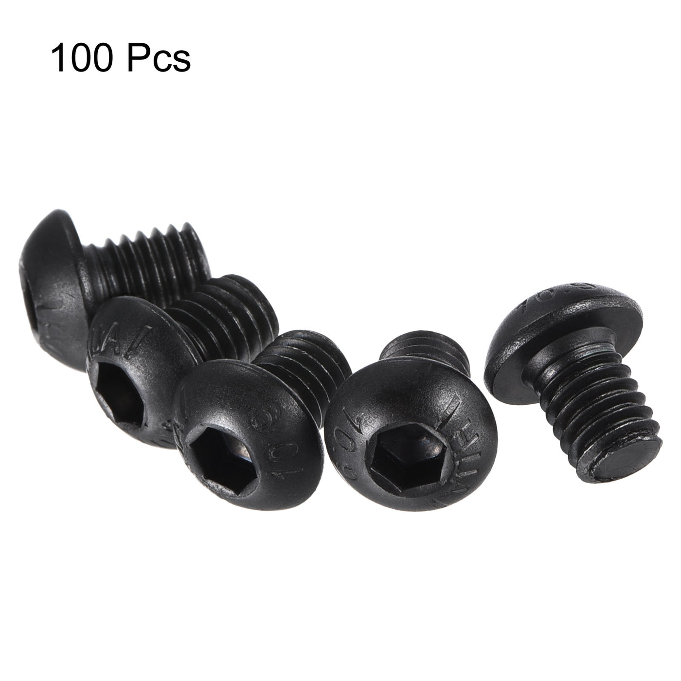 Harfington Hex Socket Button Head Screws, Alloy Steel Cap Bolt