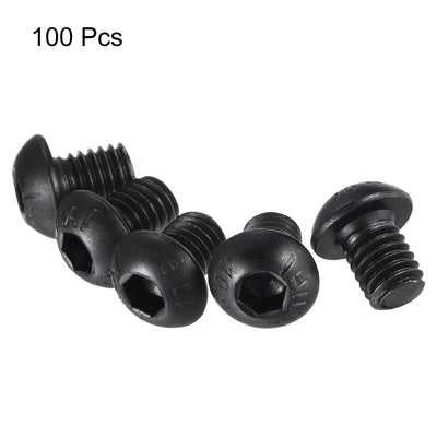 Harfington Hex Socket Button Head Screws, Alloy Steel Cap Bolt