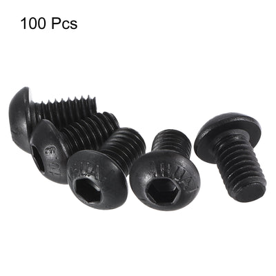 Harfington Hex Socket Button Head Screws, Alloy Steel Cap Bolt