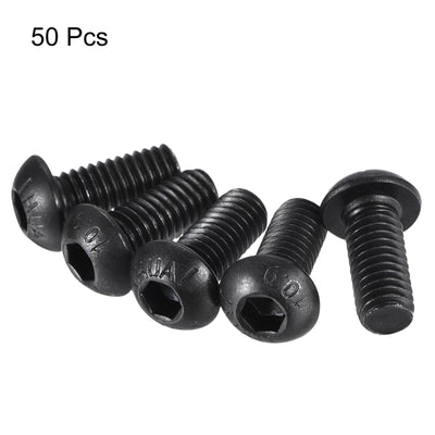 Harfington Hex Socket Button Cap Screws, Alloy Steel Bolts