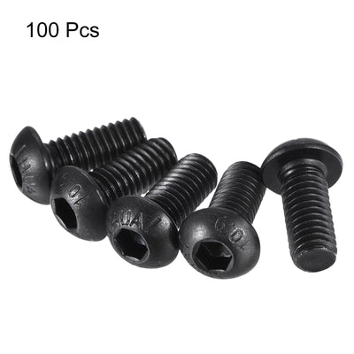 Harfington Hex Socket Button Head Screws, Alloy Steel Cap Bolt