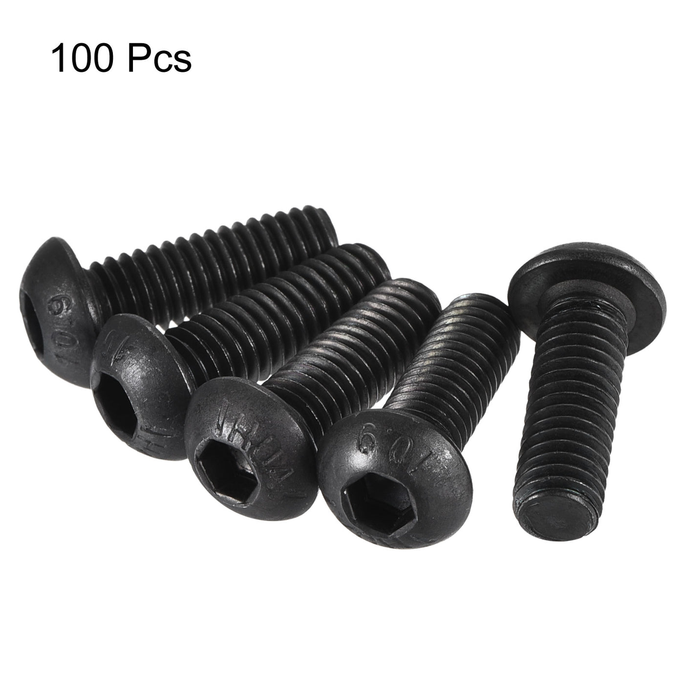 Harfington Hex Socket Button Head Screws, Alloy Steel Cap Bolt
