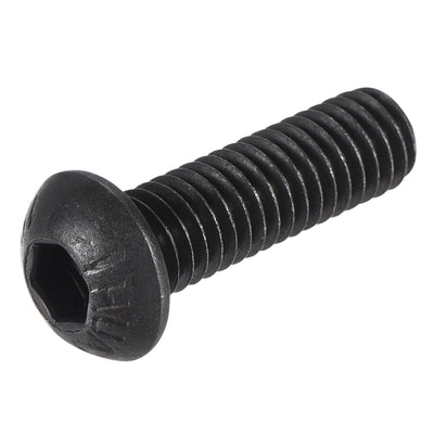 Harfington Hex Socket Button Head Cap Bolts, Alloy Steel Screws