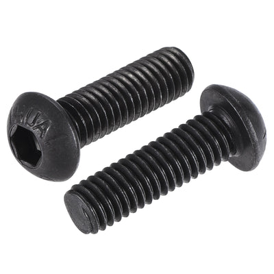 Harfington Hex Socket Button Cap Screws, Alloy Steel Bolts