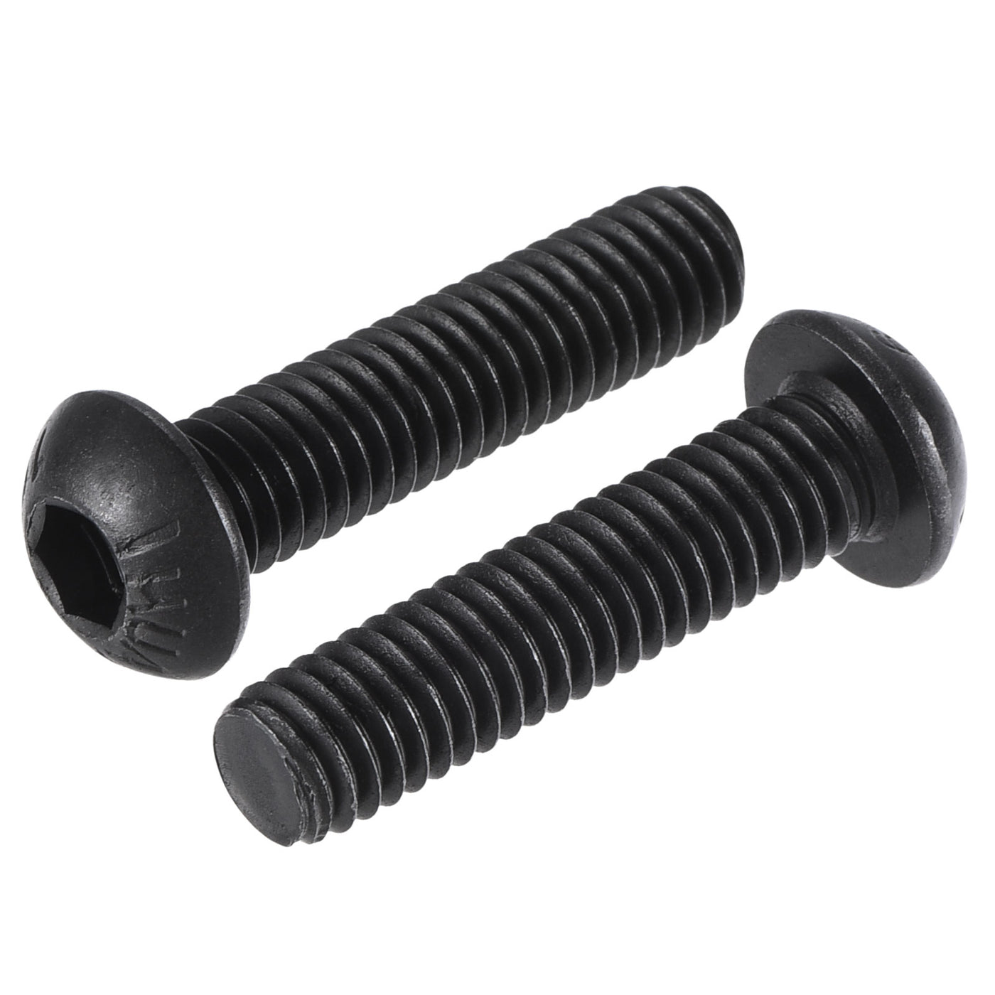 Harfington Hex Socket Button Head Cap Bolts, Alloy Steel Screws