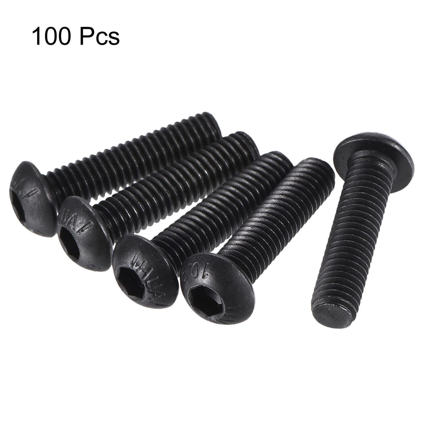 Harfington Hex Socket Button Head Screws, Alloy Steel Cap Bolt