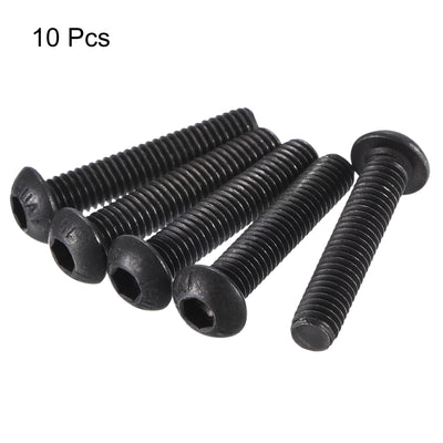 Harfington Hex Socket Button Head Cap Bolts Screws Alloy Steel